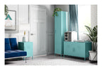 Cache Metal Locker End Table, view 13