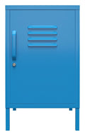 Cache Metal Locker End Table