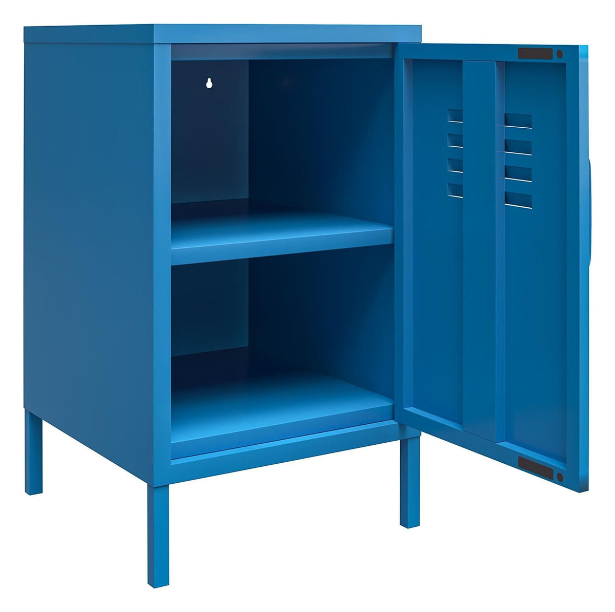Cache Metal Locker End Table, view 7