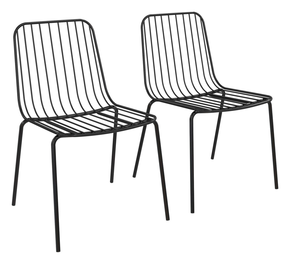 Caden Wire Dining Chair (Pack Of 2), view 3