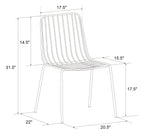 Caden Wire Dining Chair (Pack Of 2), view 6