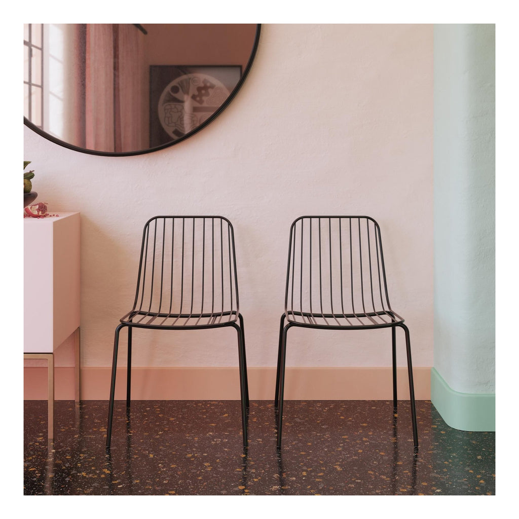 Caden Wire Dining Chair (Pack Of 2), view 7