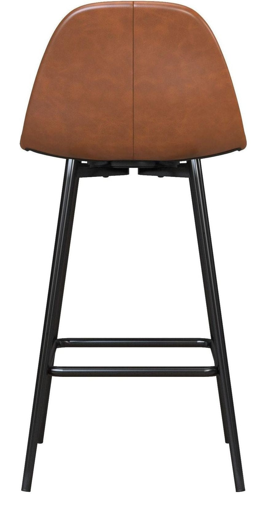Calvin Upholstered Counter Stool Faux Leather, view 11