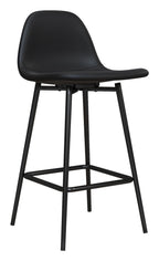 Calvin Upholstered Counter Stool Faux Leather