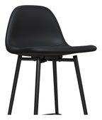 Calvin Upholstered Counter Stool Faux Leather, view 4
