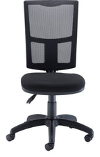 Calypso 2 Mesh Office Chair in black from the front