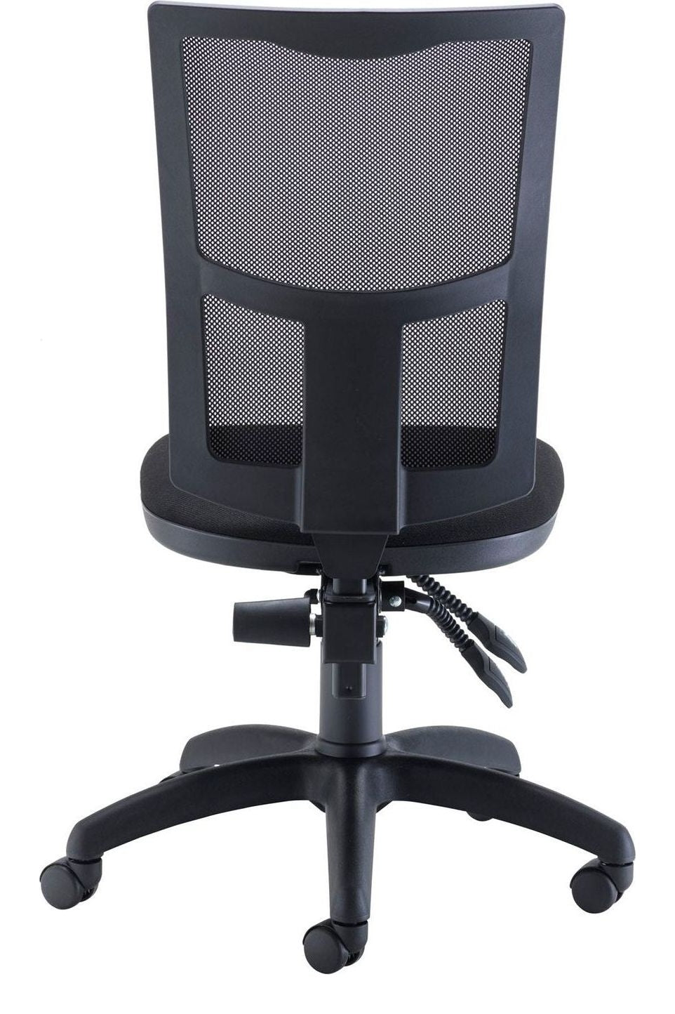 Calypso 2 Mesh Office Chair in black from the back