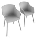 Camelo Resin Dining Chairs (Pack Of 2)