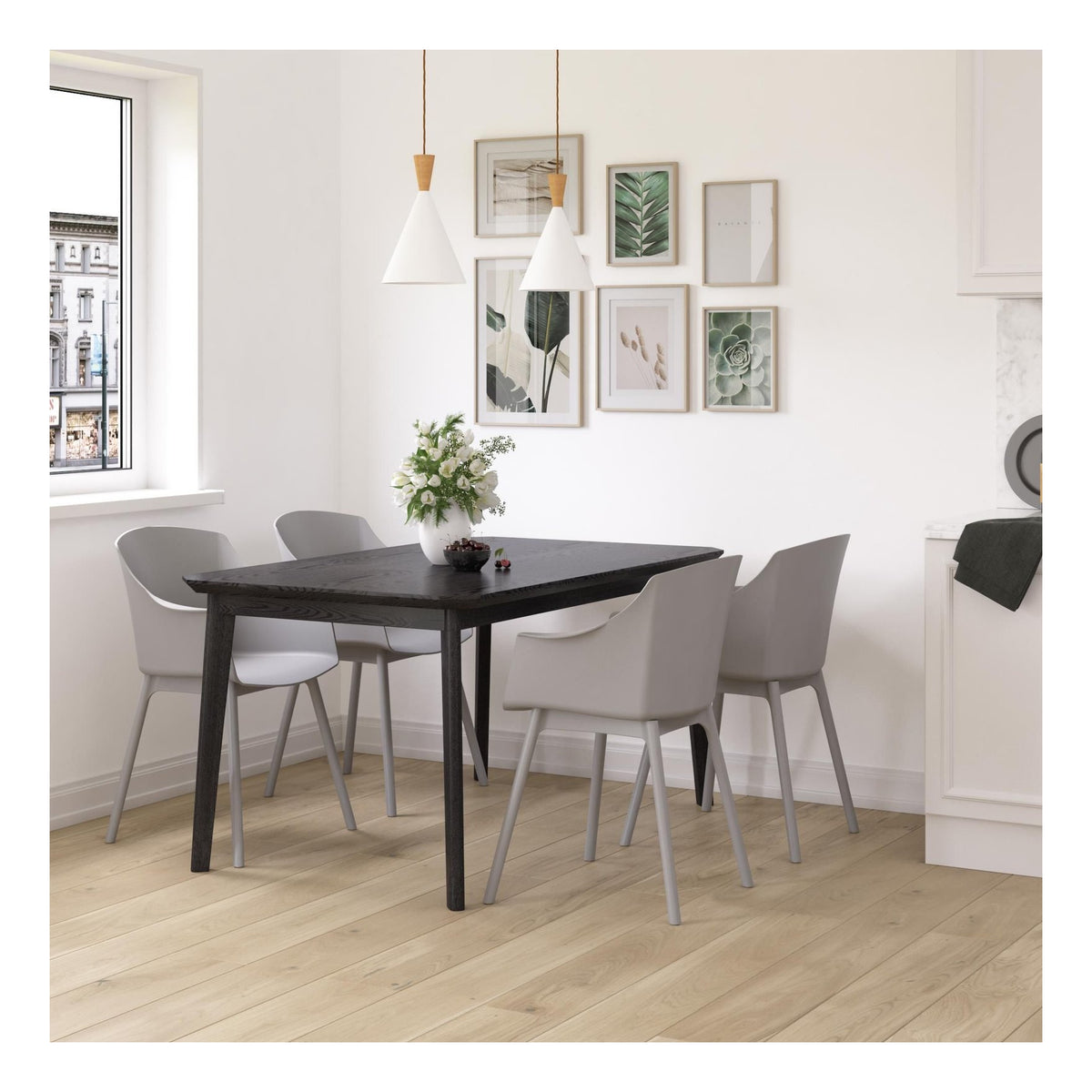 Camelo Resin Dining Chairs (Pack Of 2), view 2