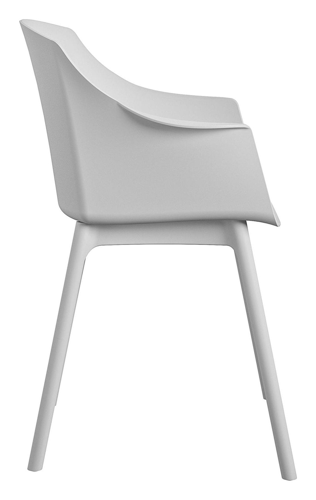 Camelo Resin Dining Chairs (Pack Of 2), view 4