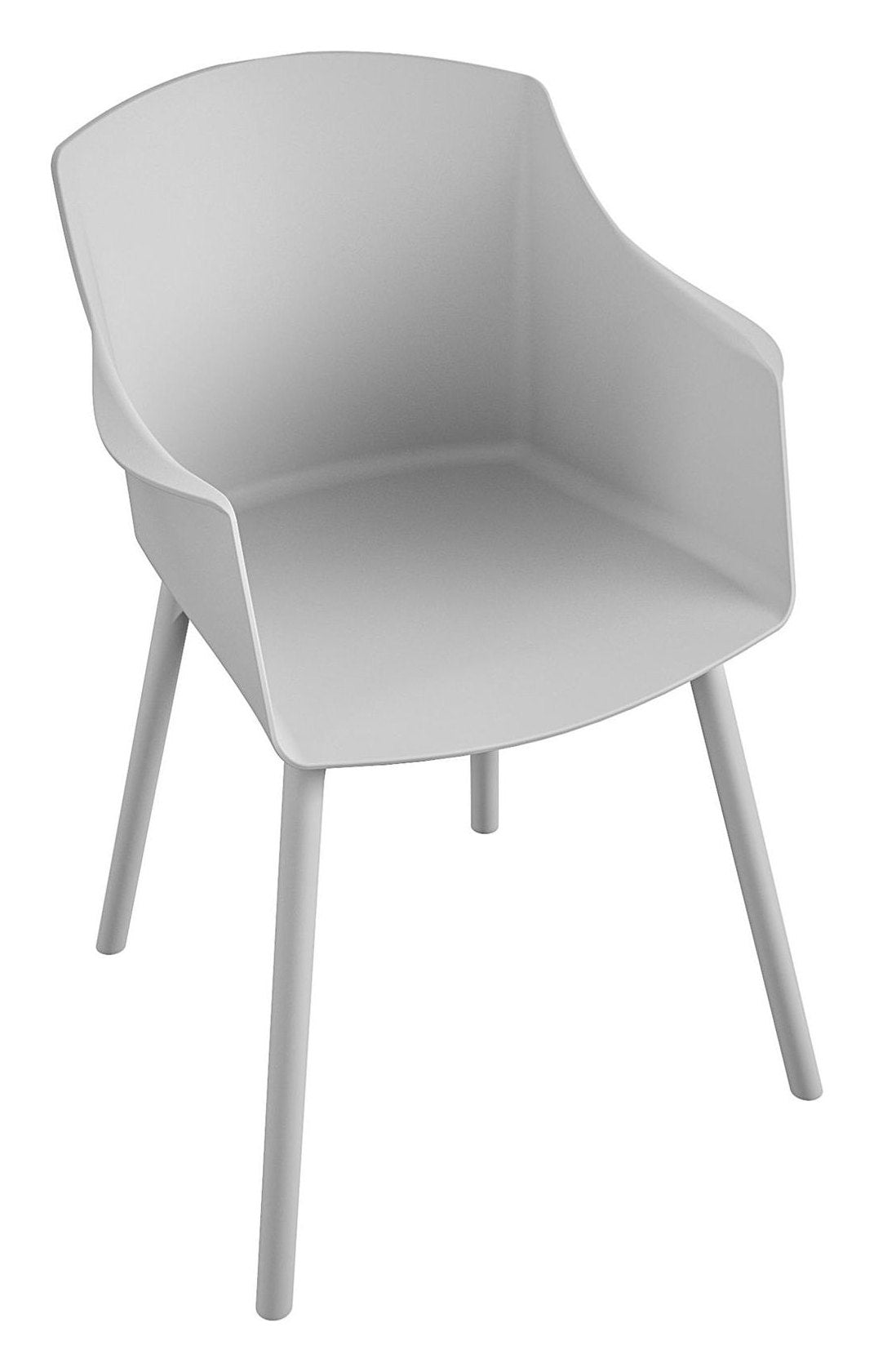 Camelo Resin Dining Chairs (Pack Of 2), view 6