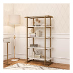 Camila 5 Shelf Bookcase, view 11
