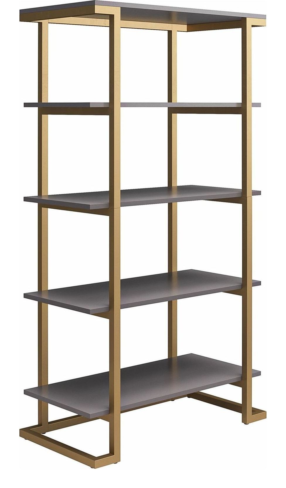 Camila 5 Shelf Bookcase, view 3