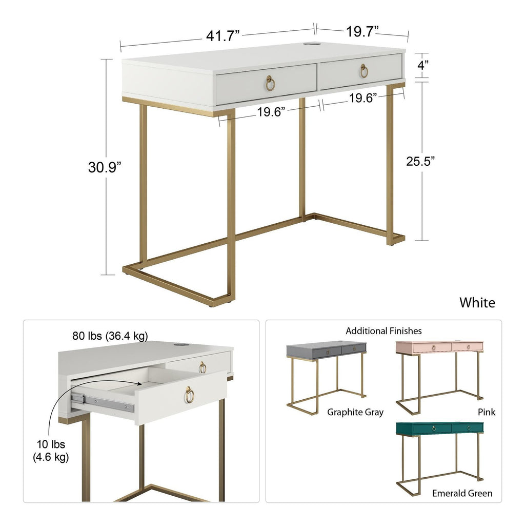 Camila Writing Desk, view 6