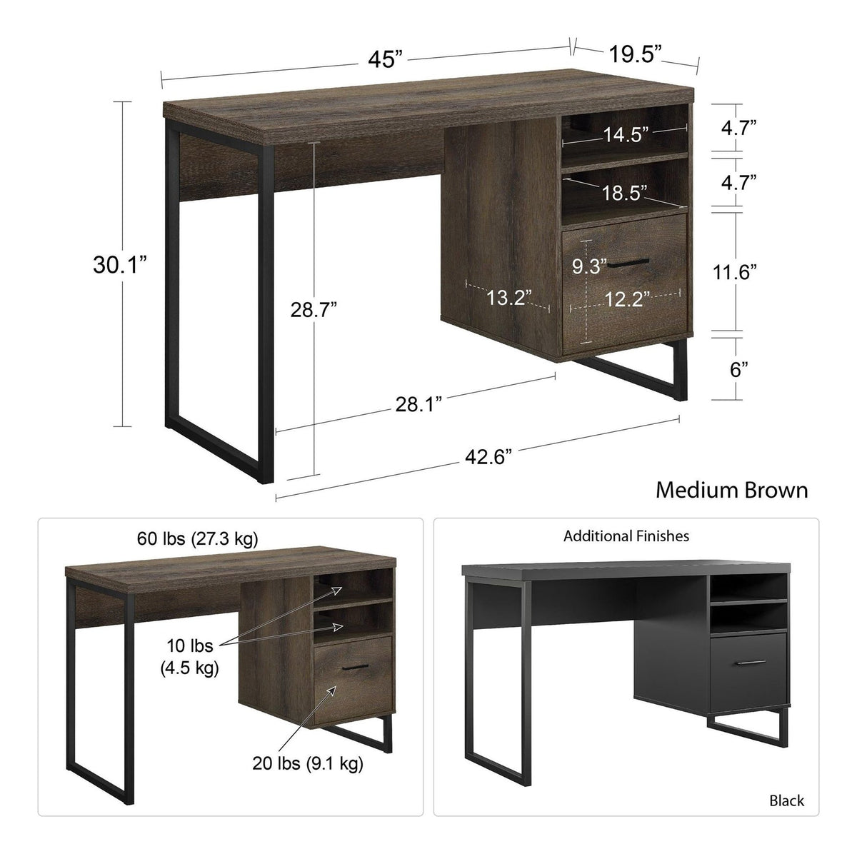 Candon Desk, view 2