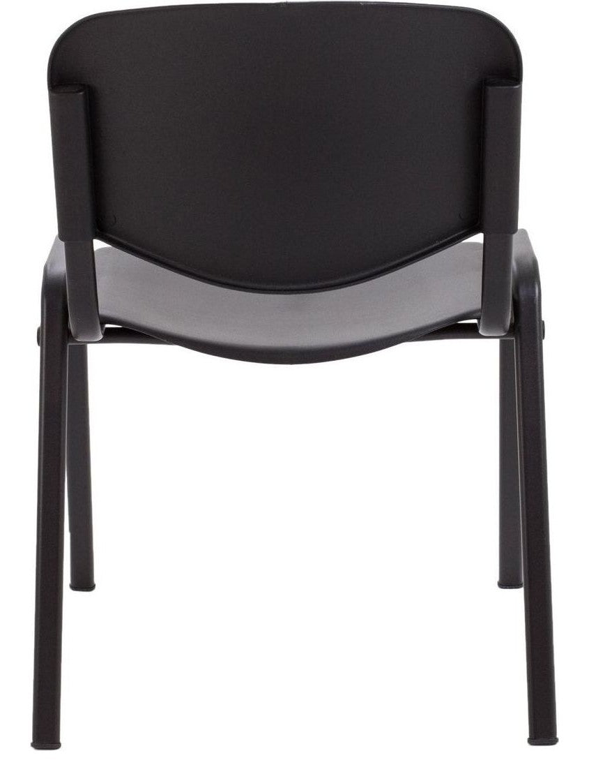 Canteen Chair in black from the back