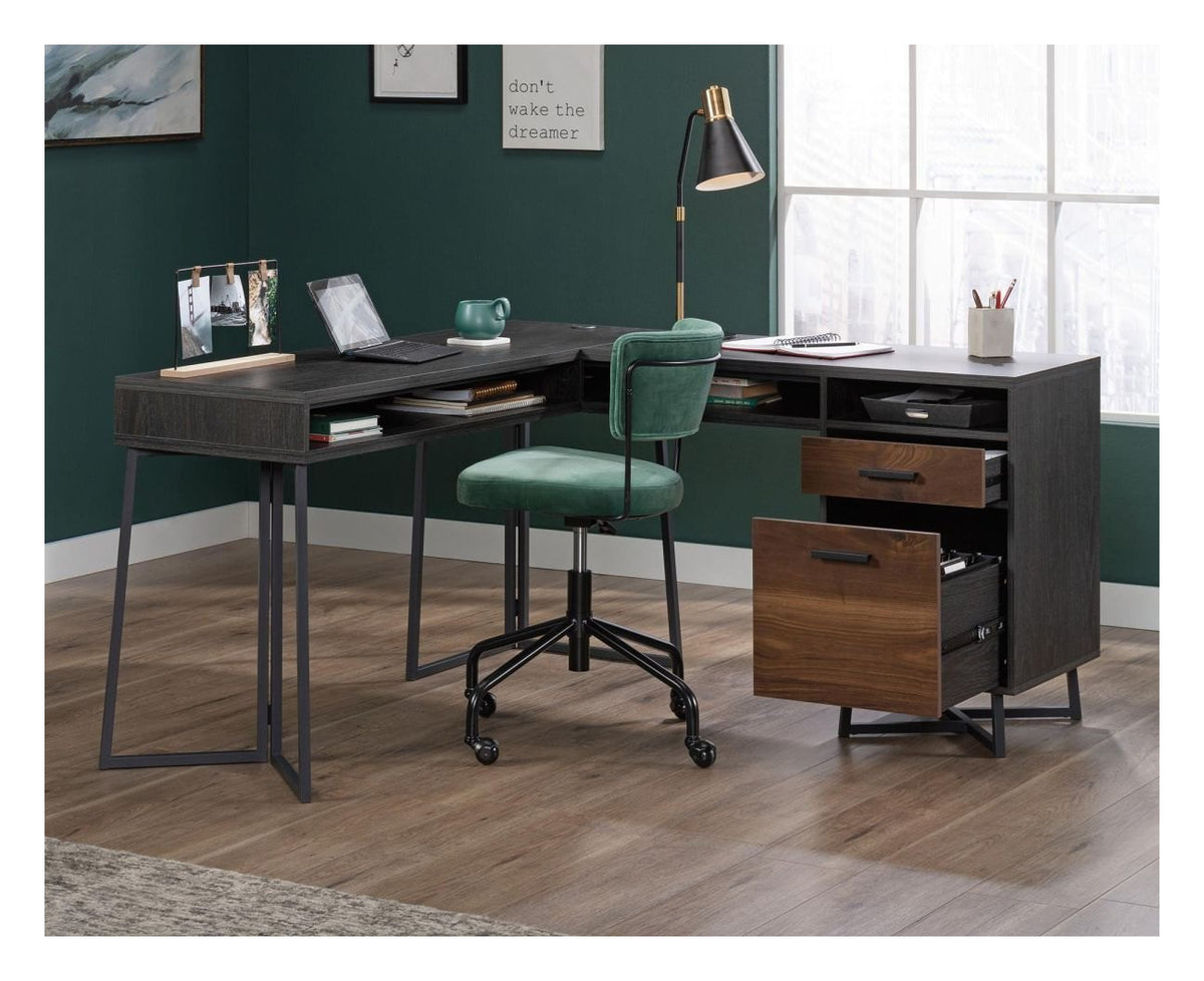 Canyon Lane L-Shaped Desk, view 2