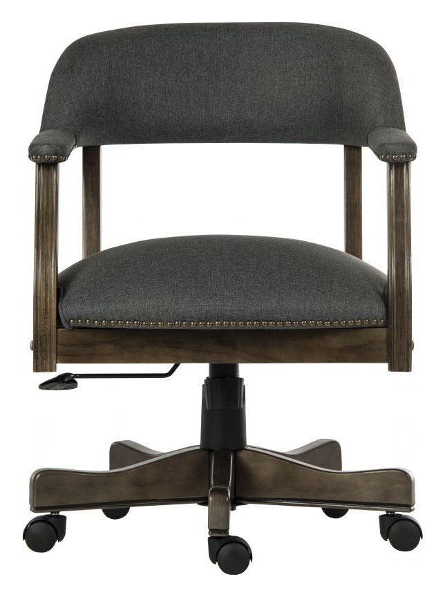 Captain Grey Executive Chair in grey, view 2