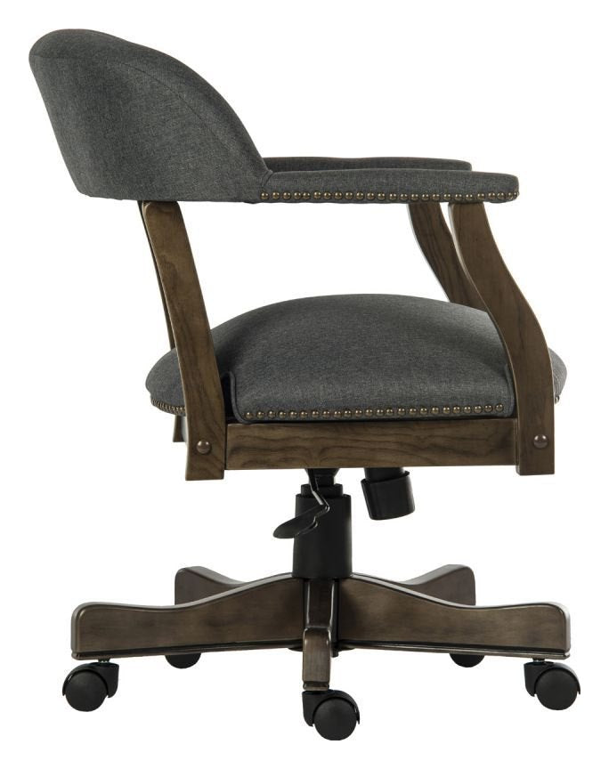 Captain Grey Executive Chair in grey, view 4