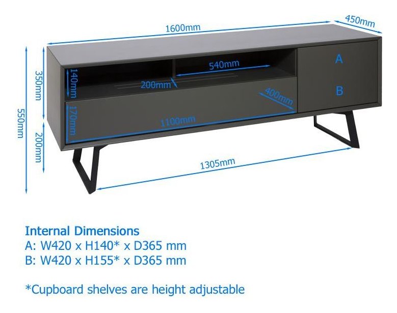 Carbon TV Stand, view 11
