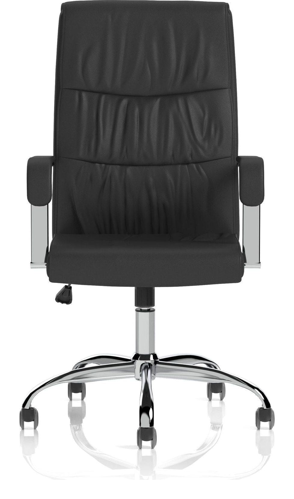 Carter High Back Black Leather Executive Chair, , another view 1
