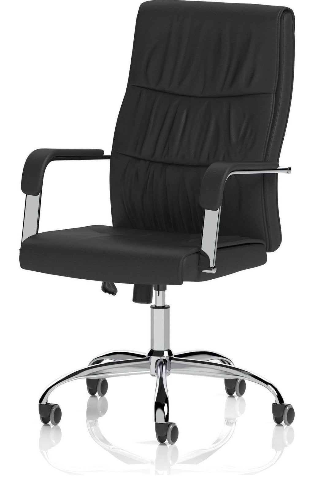 Carter High Back Black Leather Executive Chair, , another view 2