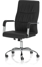 Carter High Back Black Leather Executive Chair, , another view 2