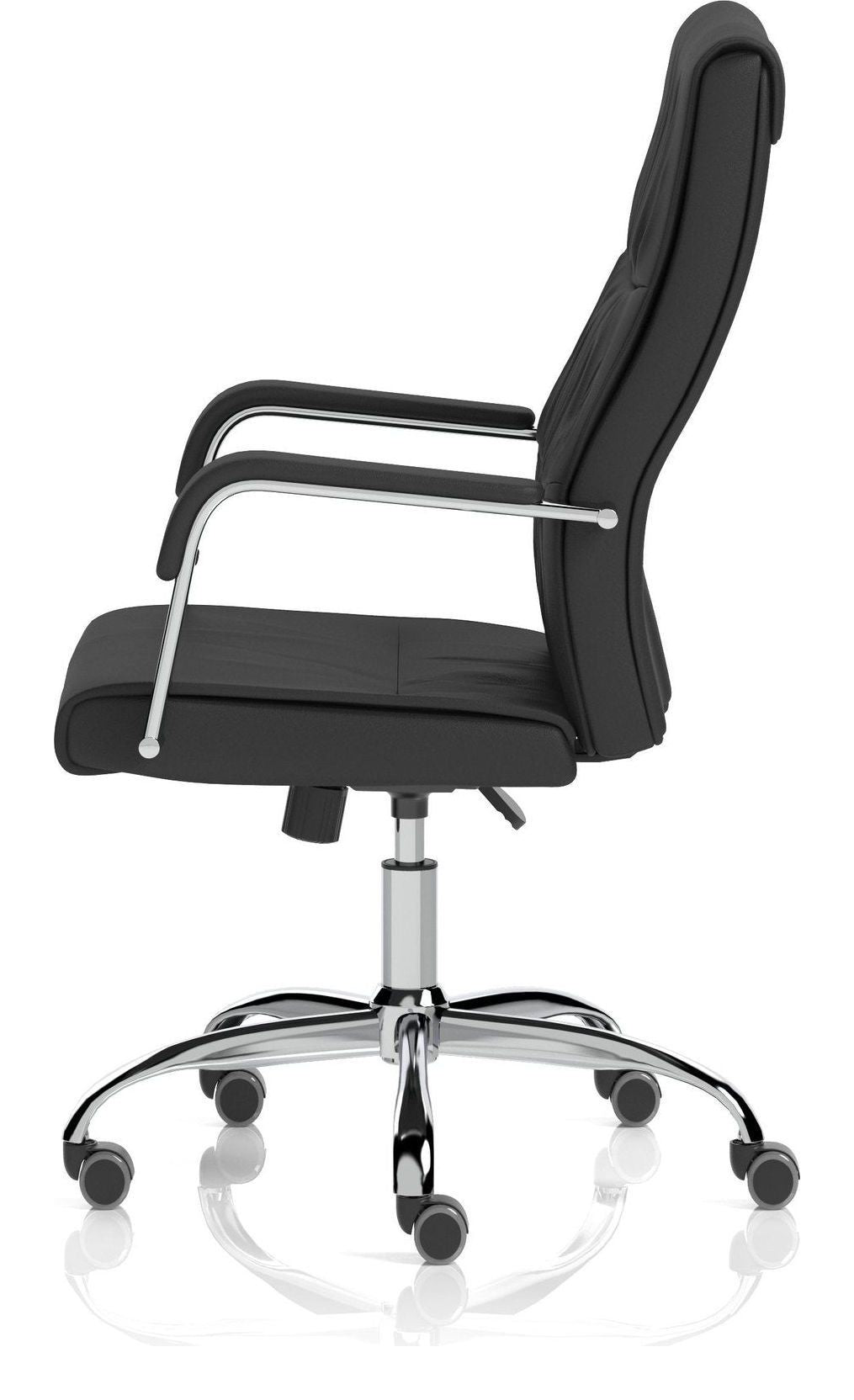 Carter High Back Black Leather Executive Chair, , another view 3