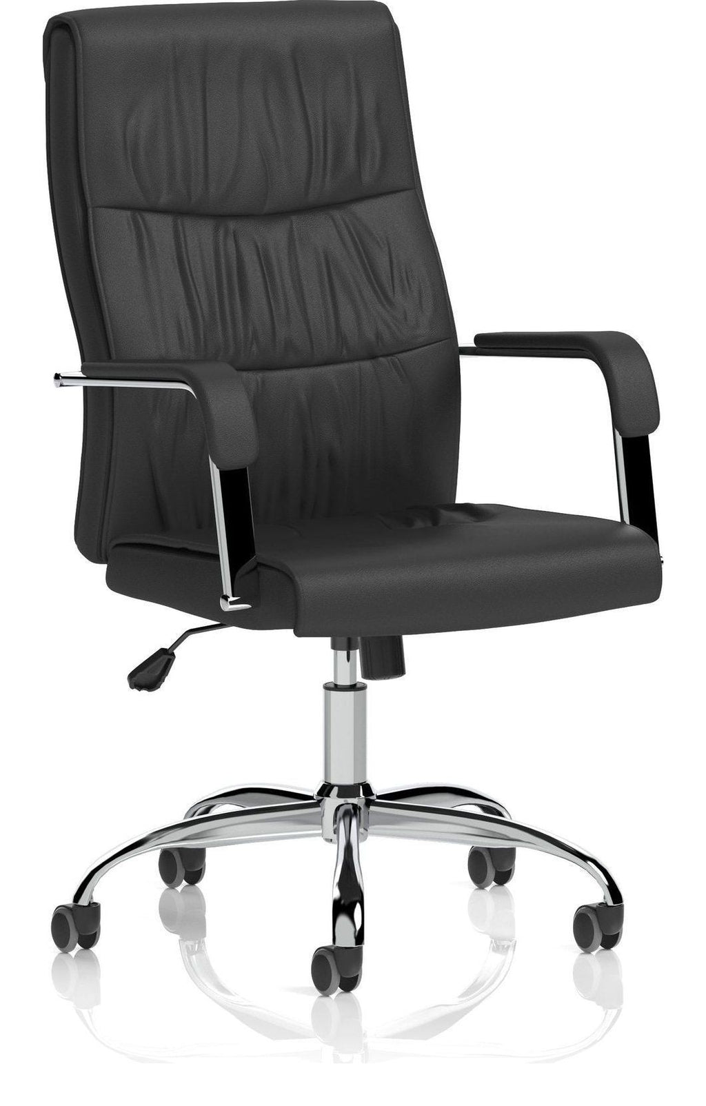 Carter High Back Black Leather Executive Chair, 