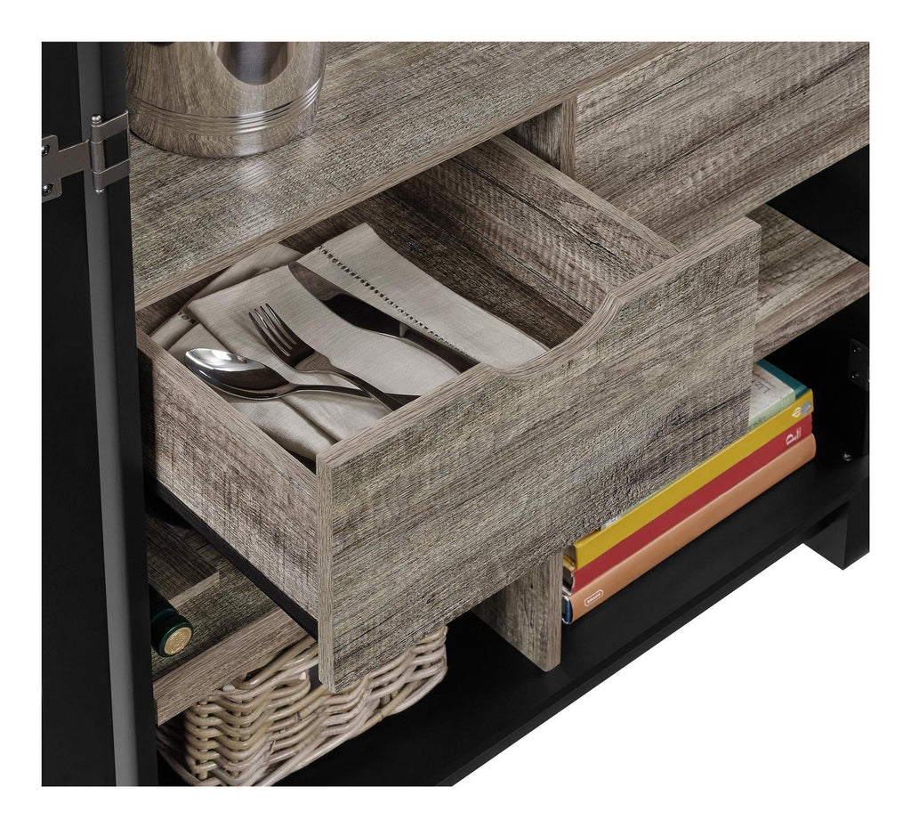 Carver 64” Storage Cabinet, view 3