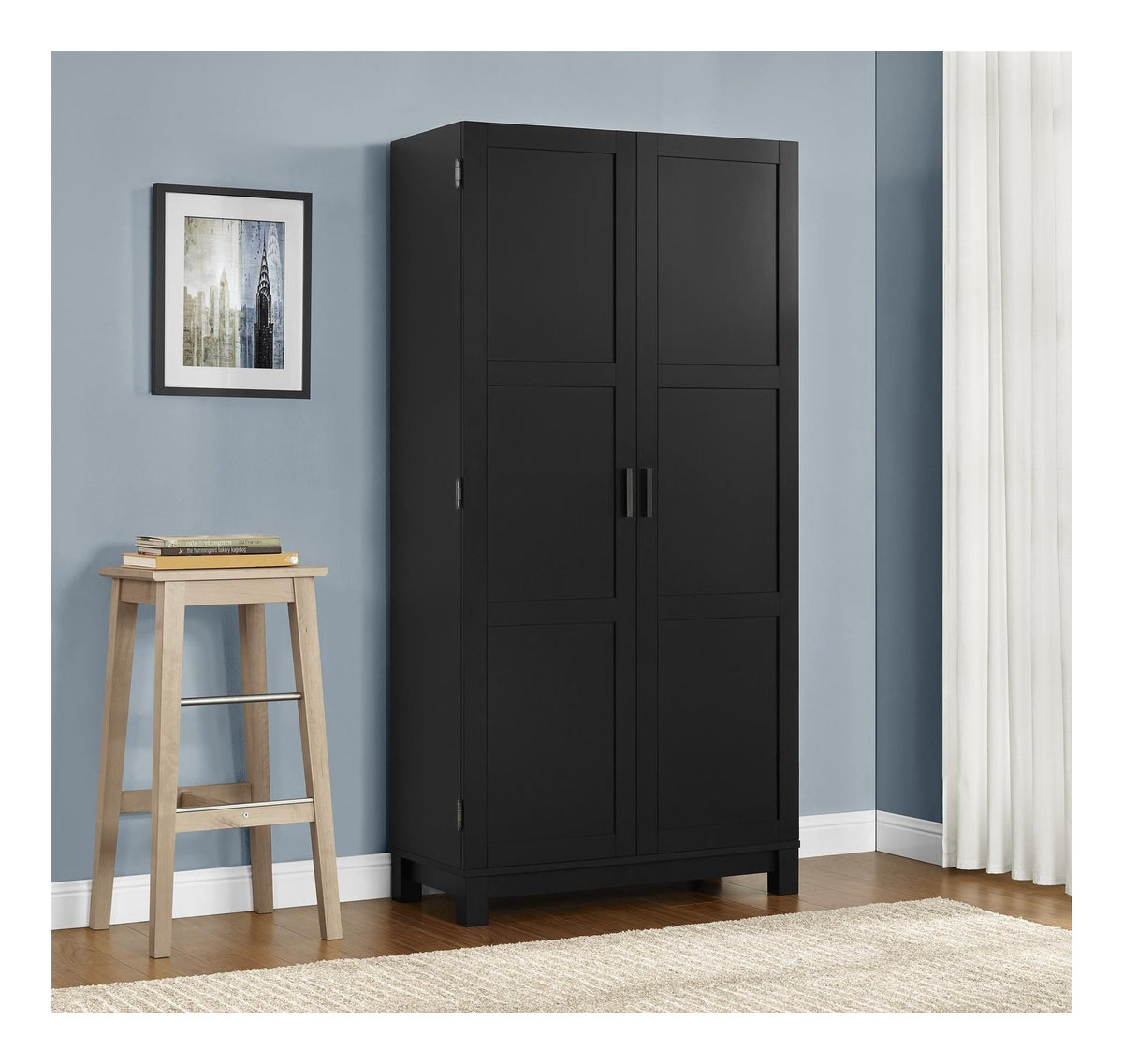 Carver 64” Storage Cabinet, view 4