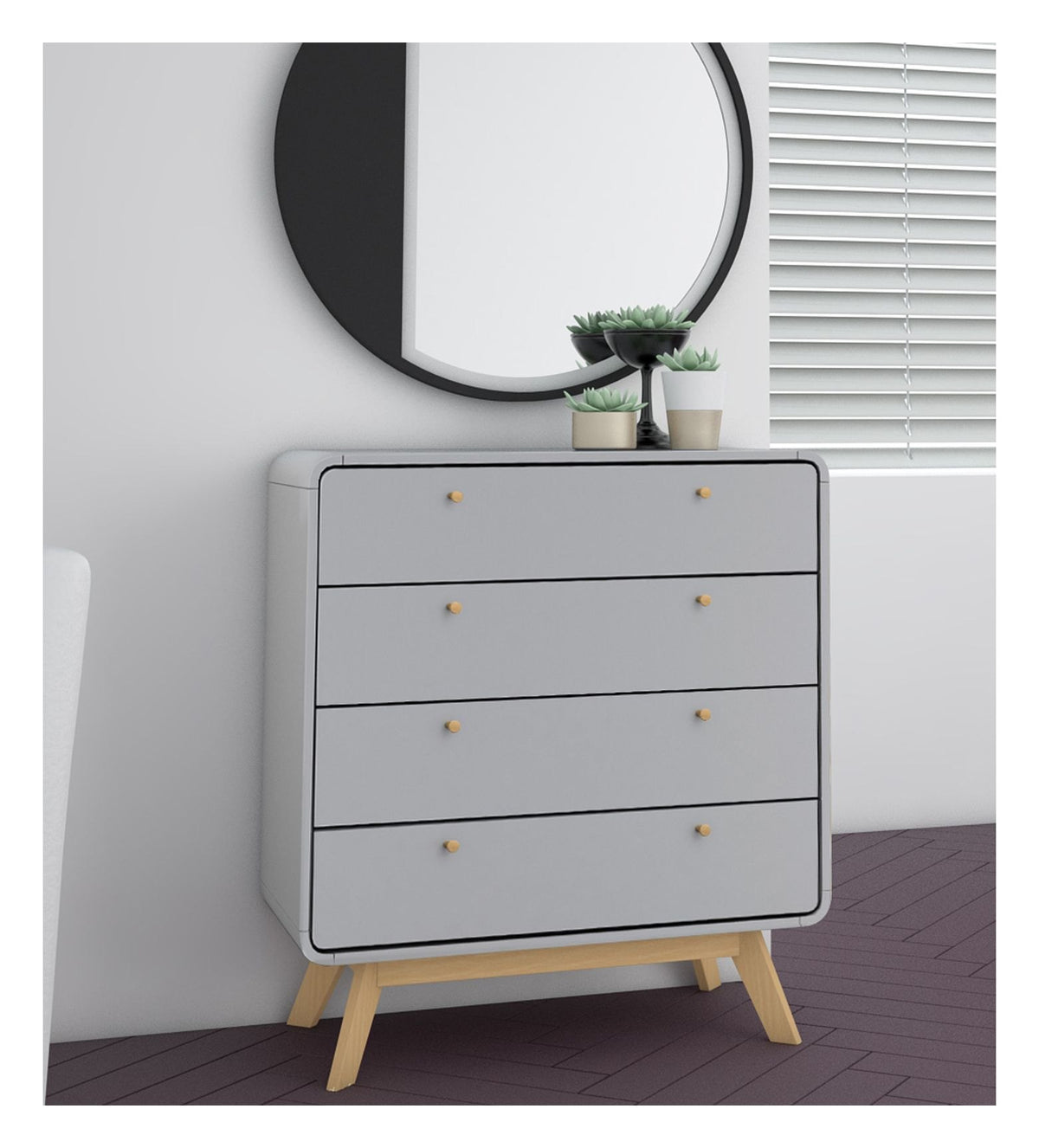 Cassie 4 Drawer Chest