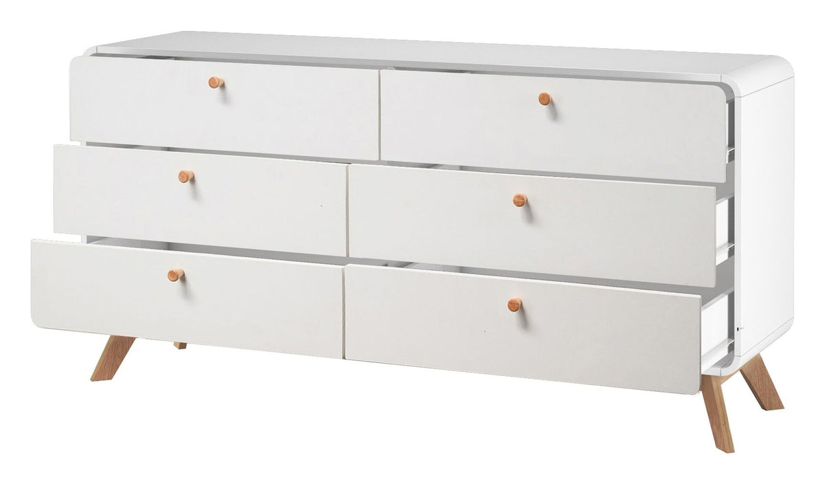 Cassie 6 Drawer Chest, view 3