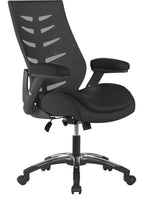 Celeste Medium Back Mesh Chair in black