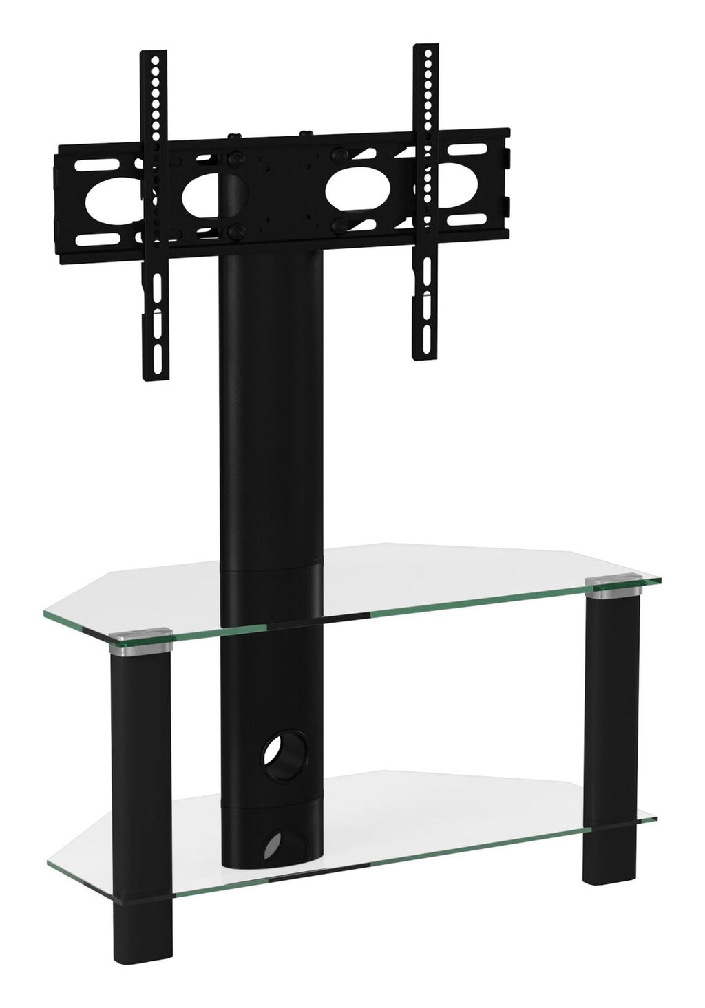 Century Cantilever Corner TV Stand