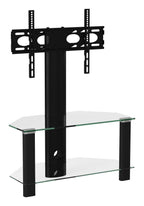 Century Cantilever Corner TV Stand