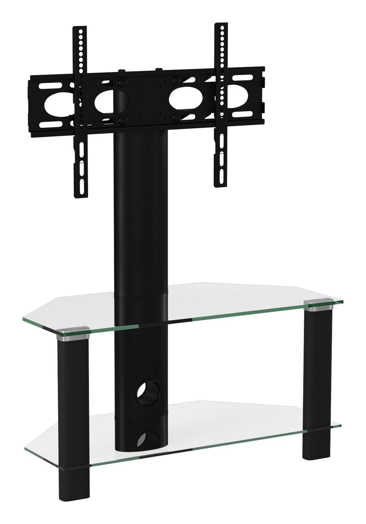 Century Cantilever Corner TV Stand
