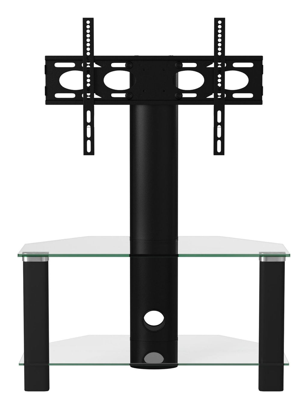 Century Cantilever Corner TV Stand, view 3