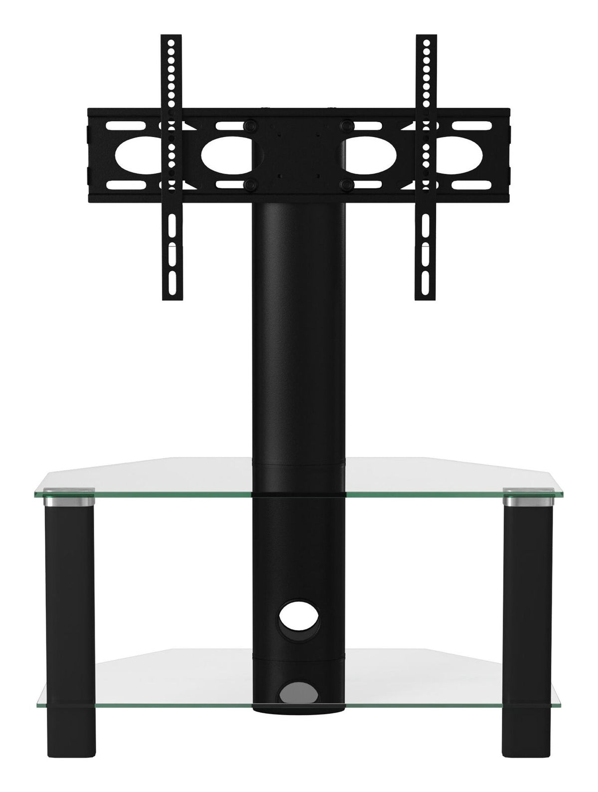 Century Cantilever Corner TV Stand, view 3