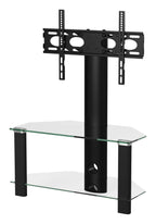 Century Cantilever Corner TV Stand, view 6
