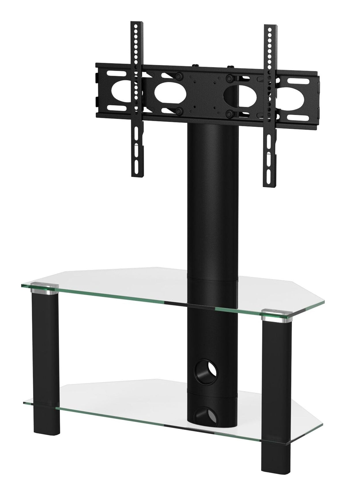 Century Cantilever Corner TV Stand, view 6