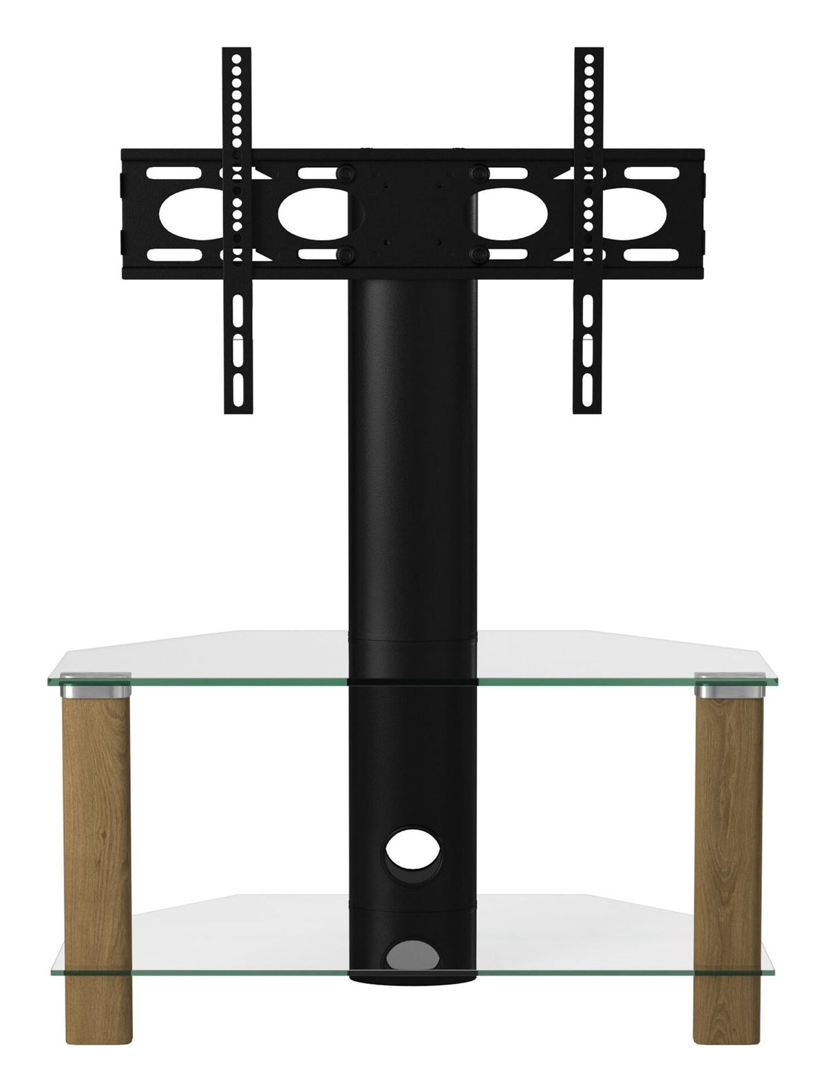 Century Cantilever Corner TV Stand, view 7