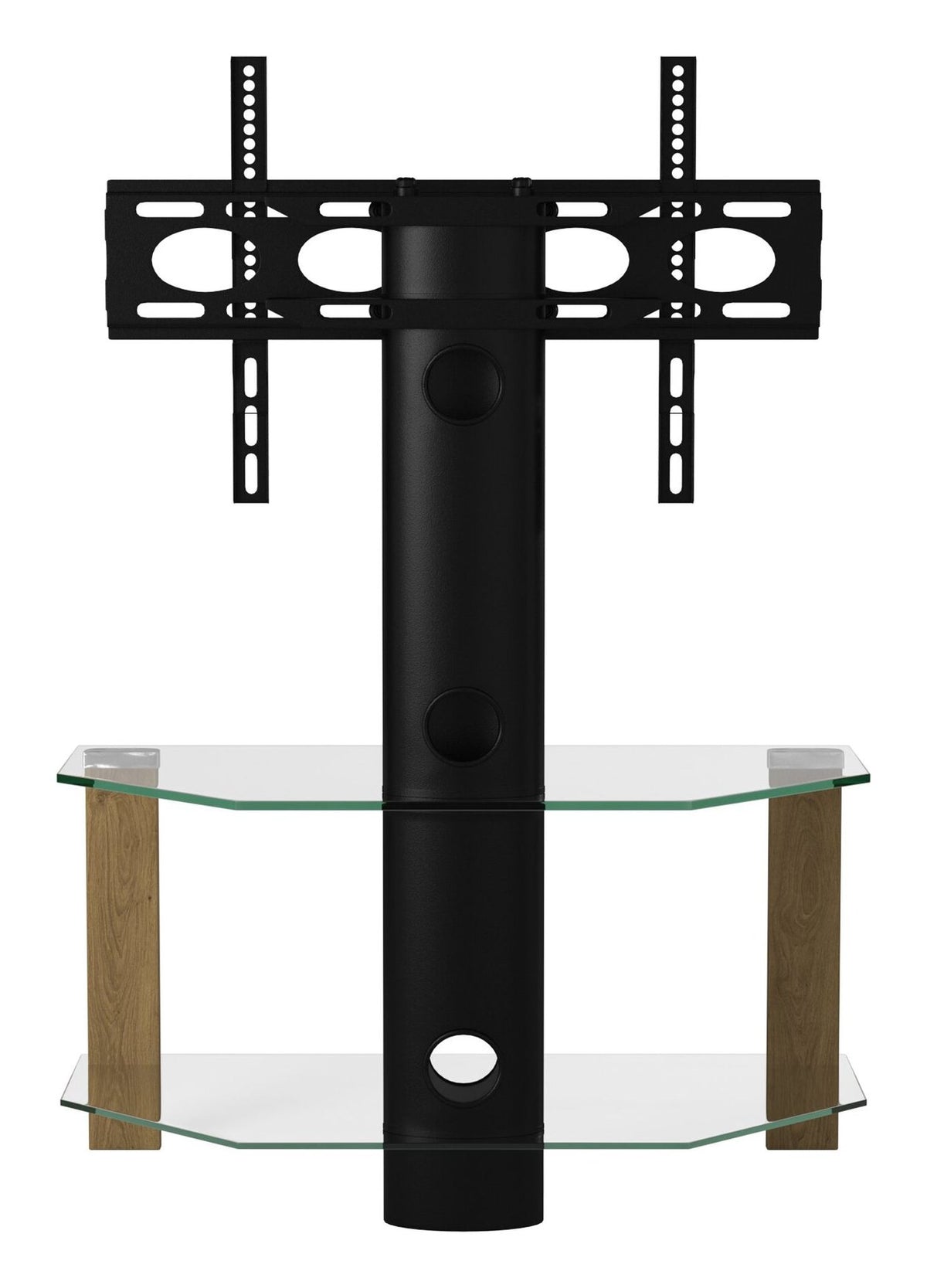 Century Cantilever Corner TV Stand, view 9