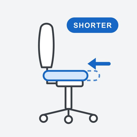 Chair option: Cut down seat