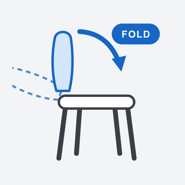 Folding back