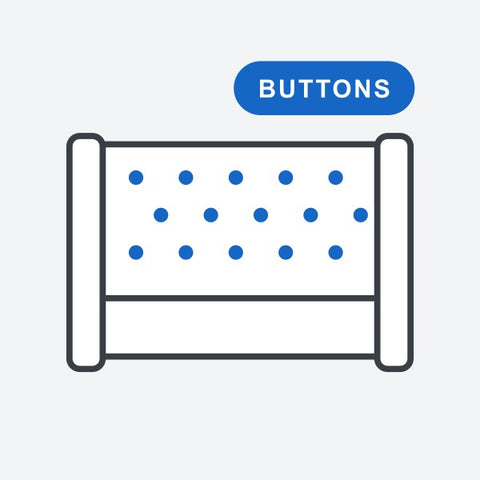 Option: Buttons for inSIT high back seating (per seat)