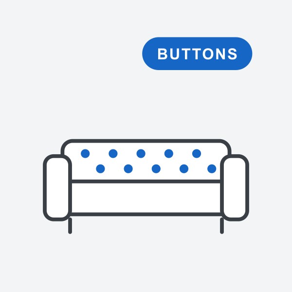 Option: Buttons for inSIT low back seating (per seat)