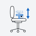 Height adjustable arms