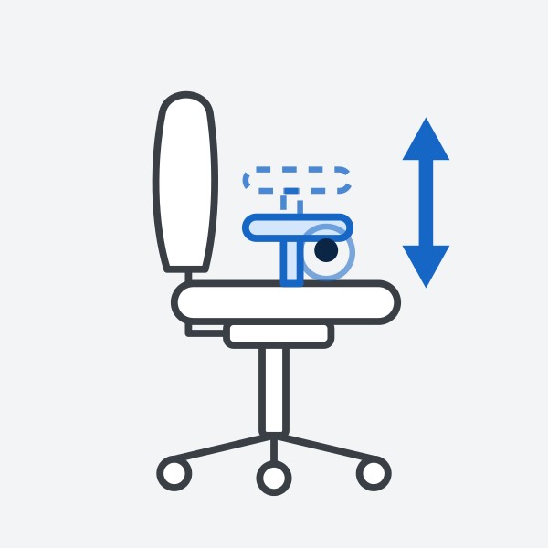 Height adjustable arms