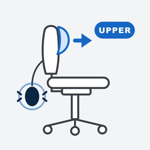 Chair option: Inflatable thoracic support
